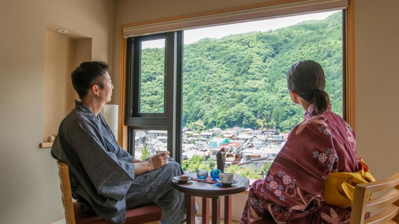 Готель Yamamizuki Urara Tsutaya Кісо Екстер'єр фото
